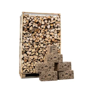 Trockenes Brennholz – 30 cm Scheite, 3 Ster