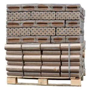 Briketos Mistos de Madeira Pini Kay + Nestro Mix – Palete de 960 kg