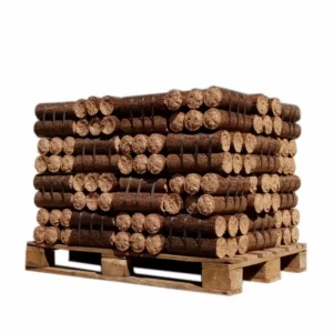 Lenha Densificada – Sem Plástico Individual – ½ Palete 480 kg