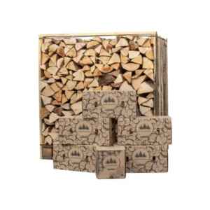 Kiste Trockenes Brennholz – 1,5 Raummeter, 30 cm Scheite